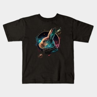 space rabbit Kids T-Shirt